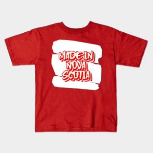 Made In Nova Scotia Canada Kids T-Shirt